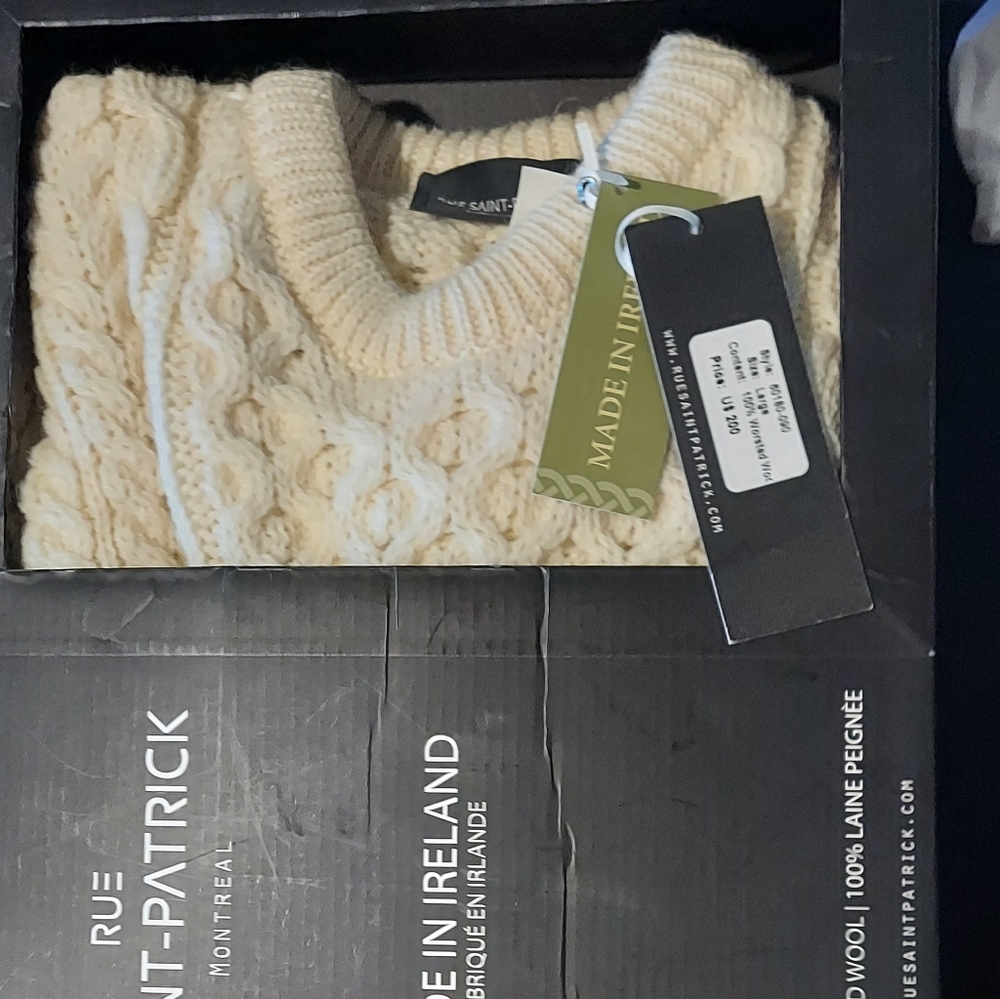 RUE Saint Patrick wool sweater
